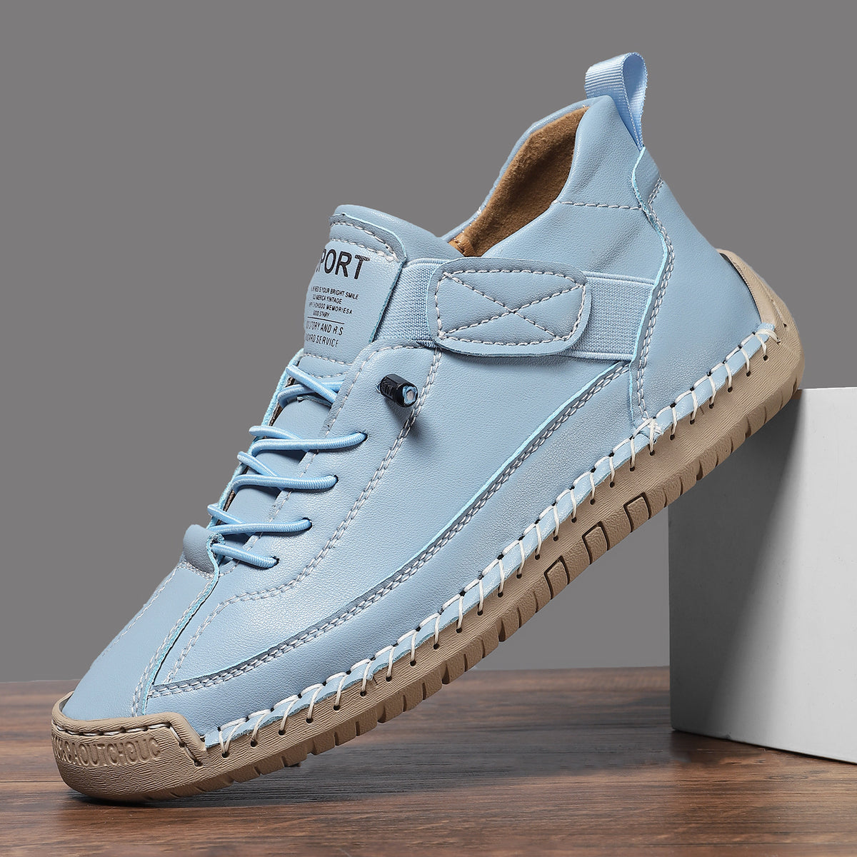 Handmade Stitched Unisex Flat Shoes Casual Martin Boots