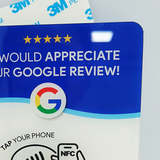 Acrylic NFC Review Table Card