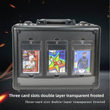 Double Layer Transparent Card Storage Box
