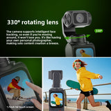 Handheld 4K Action Camera with Face Tracking