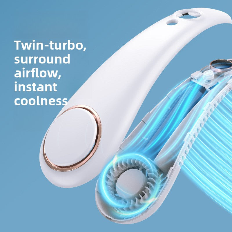 Neck-mounted fan