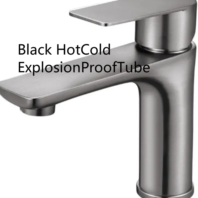 Stainless Steel Bathroom Sink Faucet