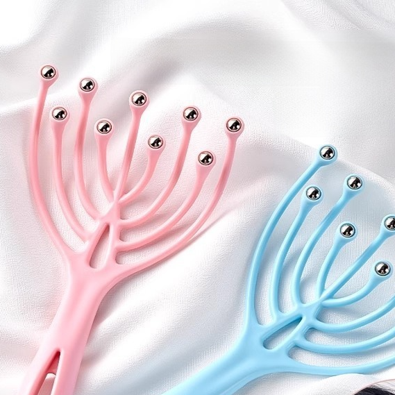 Nine-Claw Scalp Massager with Roller Balls Health & Wellness product image 8