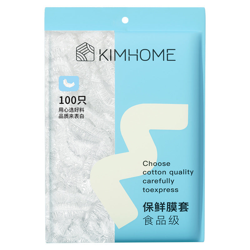 Single-use food-grade plastic wrap kit
