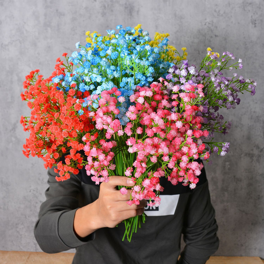 Artificial baby's breath single stem, photo 4