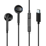 Type-C Digital Audio DAC Wired Earphones with Inline Control