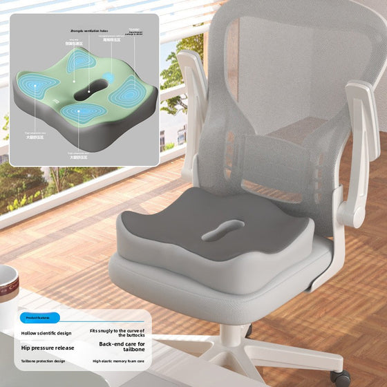 Coccyx Support Memory Foam Seat Cushion with Lumbar Pillow Health & Wellness product image 4