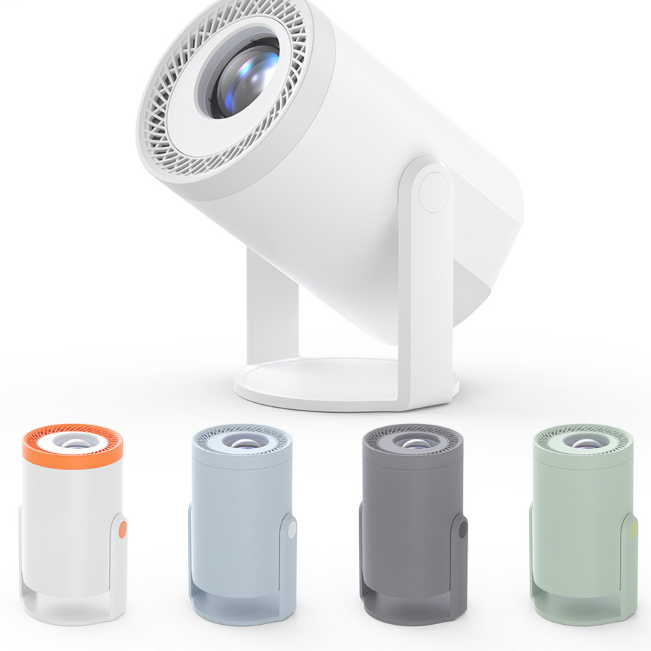 Mini Projector 200 Lumens Smart Screen Mirroring 235-Inch Display