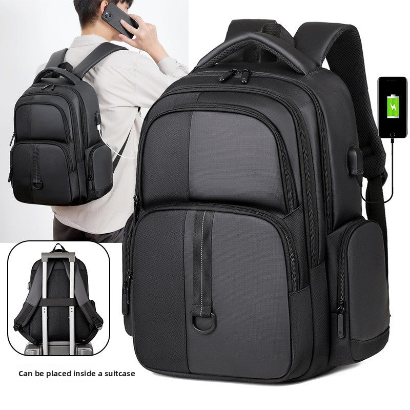Men's Backpack, Business Commuting Multi-Purpose Computer Bag