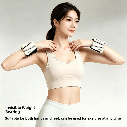 Silicone weighted wristband