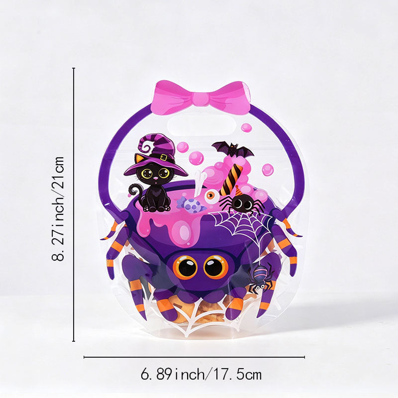 Halloween pumpkin pot candy bag