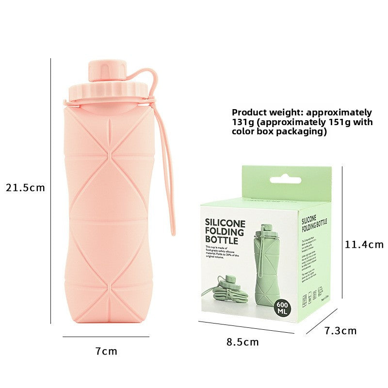Collapsible Silicone Water Bottle