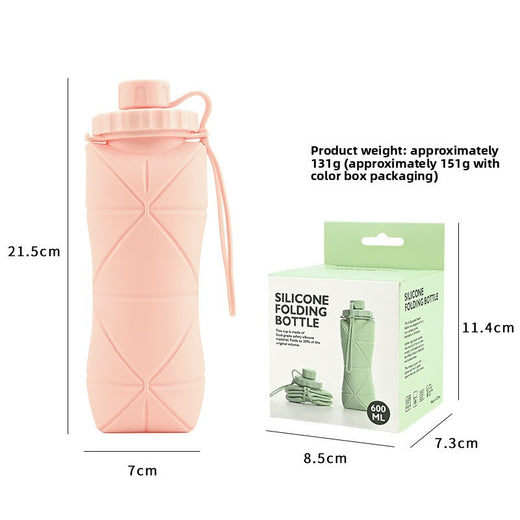 Collapsible Silicone Water Bottle