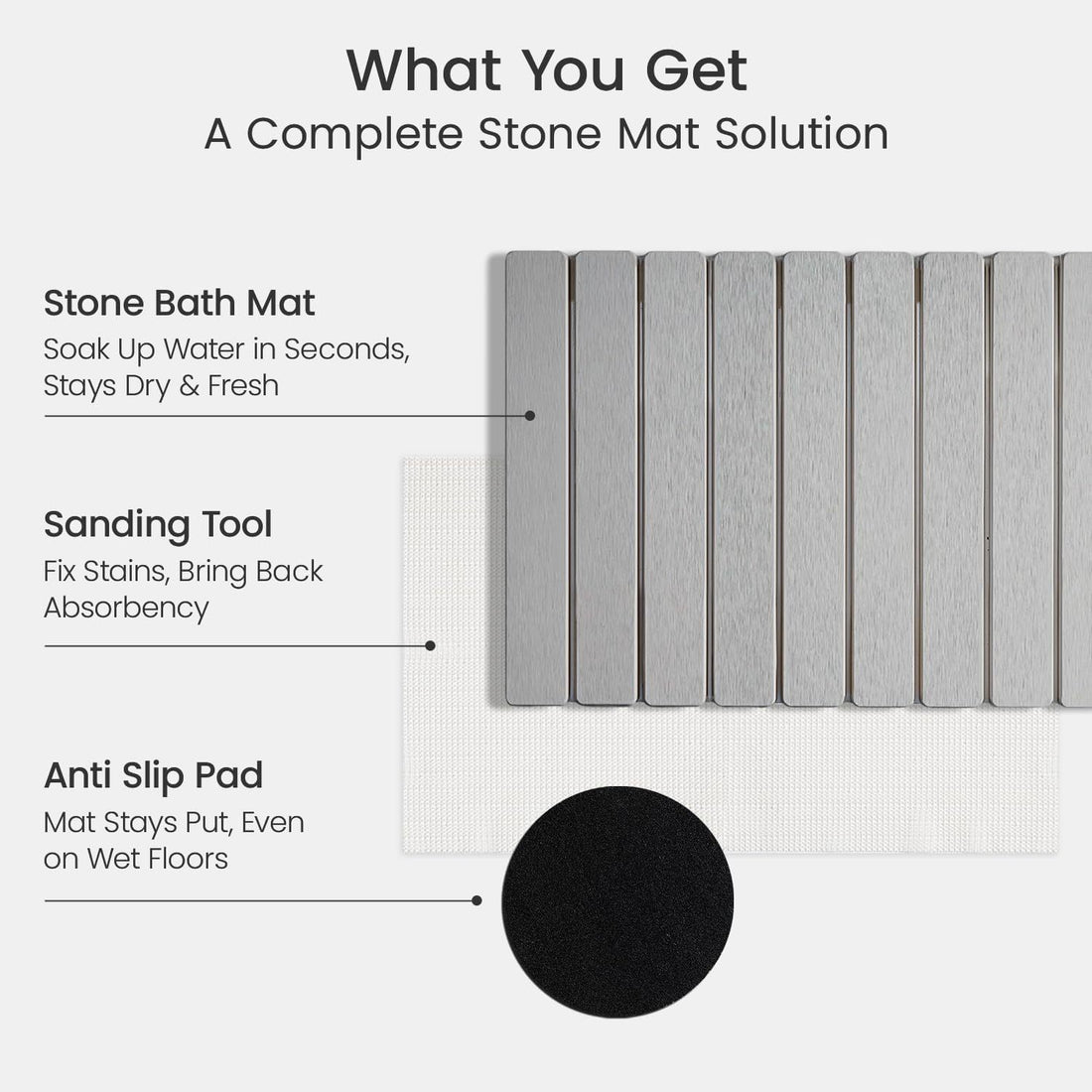 Bath Mat Diatomite Bath Mat Non-slip Quick-drying Mat Absorbent Mat