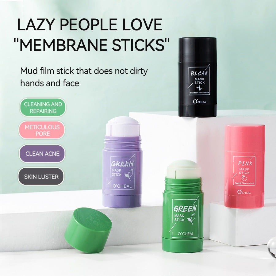 Deep cleansing and moisturizing solid facial mask stick