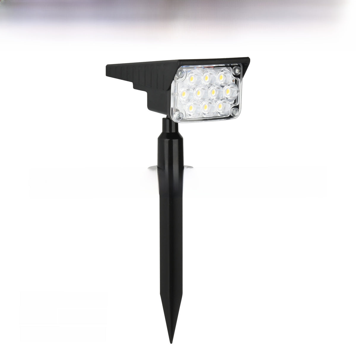 Solar Powered Outdoor Garden Lights with Adjustable Focus