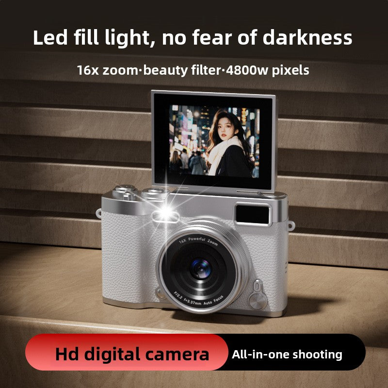Flip-Up 4K Ultra Clear Digital Camera