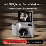 Flip-Up 4K Ultra Clear Digital Camera