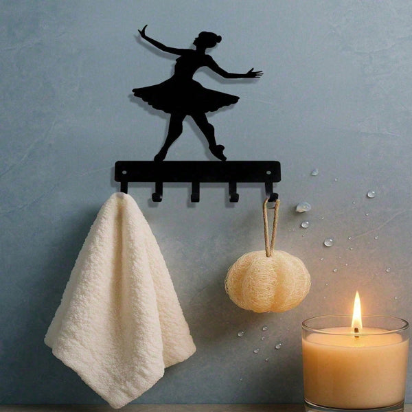 CIFbuy Ballet Dancer Wall Hooks Home Decoration Organizer