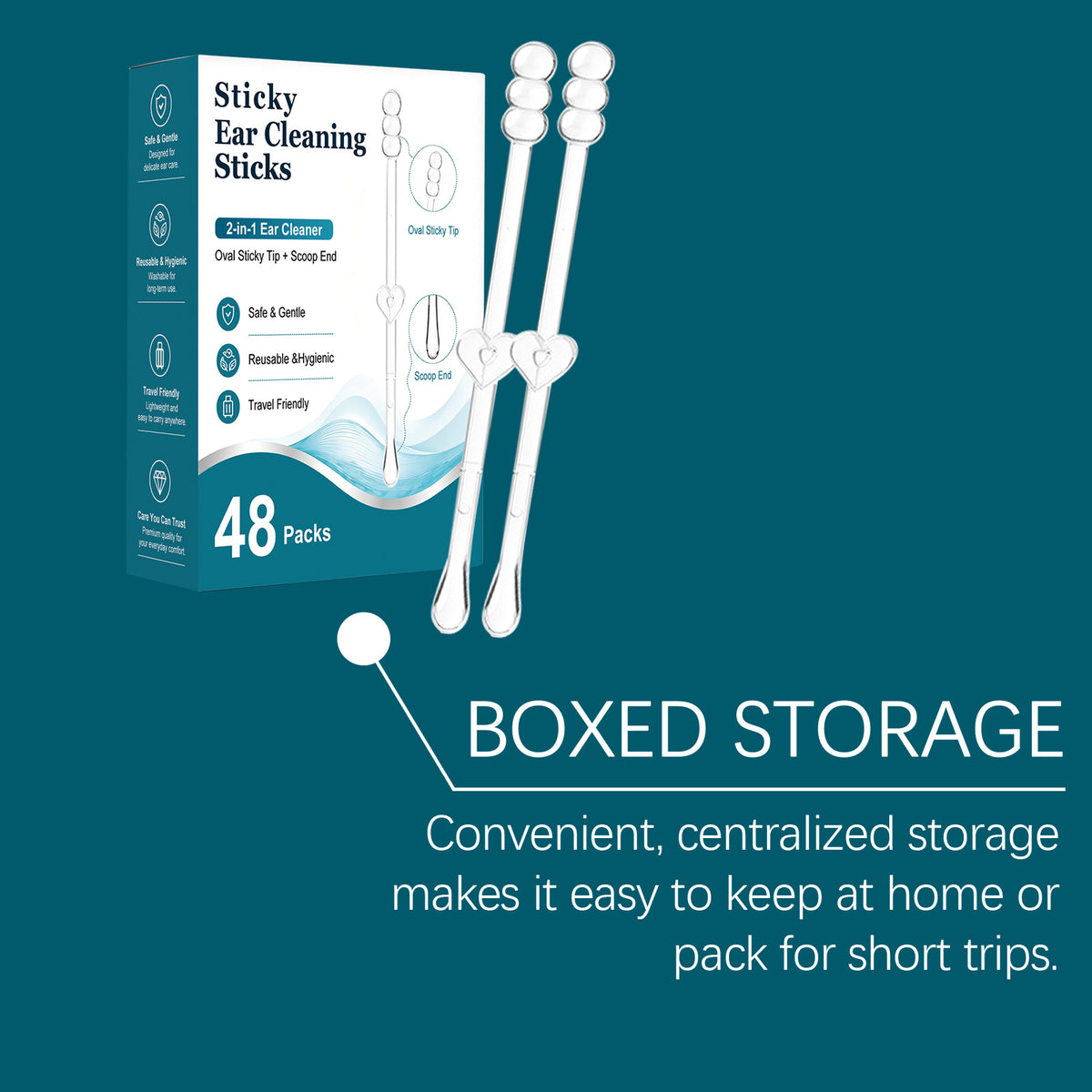 Gentle Adhesive Ear Cleaning Sticks product image 4