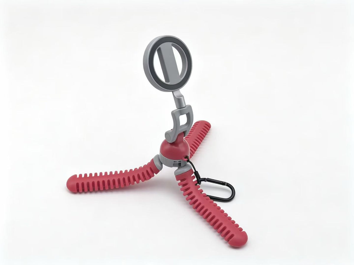 Suction Cup Octopus Magnetic Phone Holder Tripod