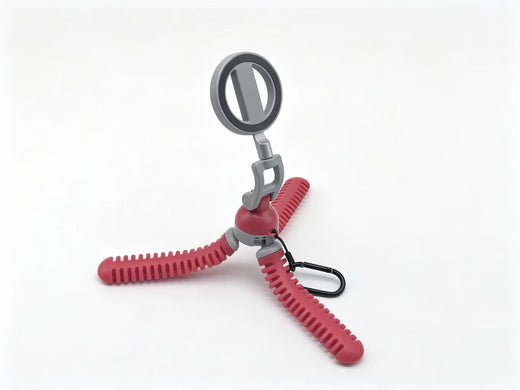 Suction Cup Octopus Magnetic Phone Holder Tripod