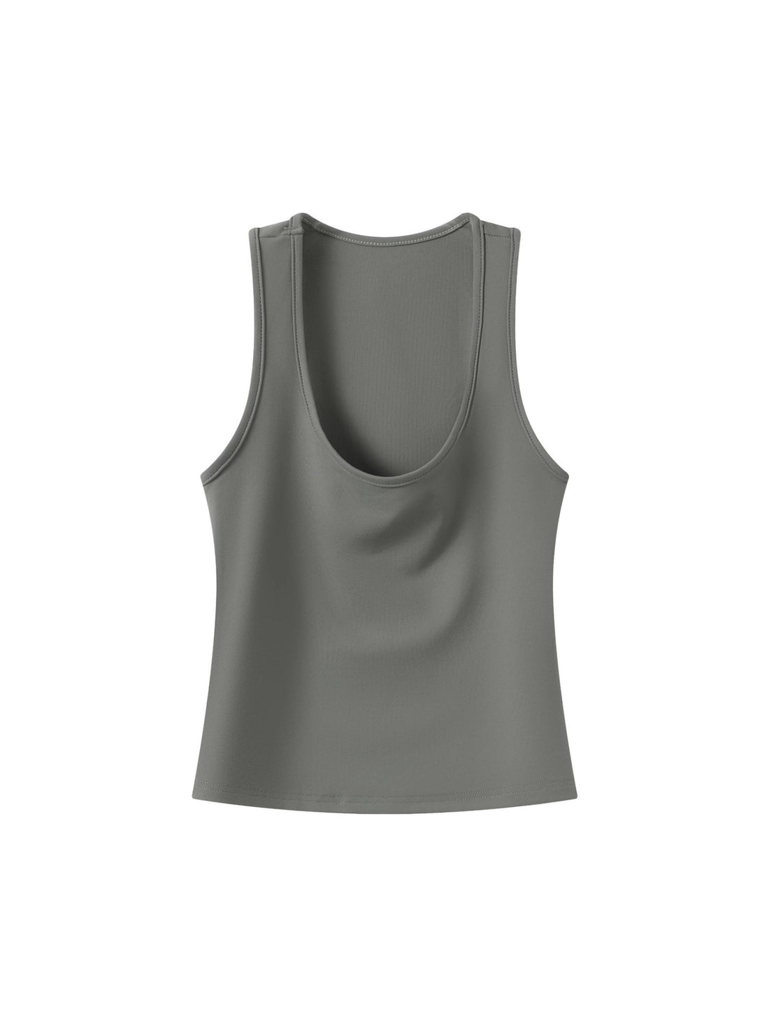 Women's Solid Color Slim Fit Racerback Tank Top