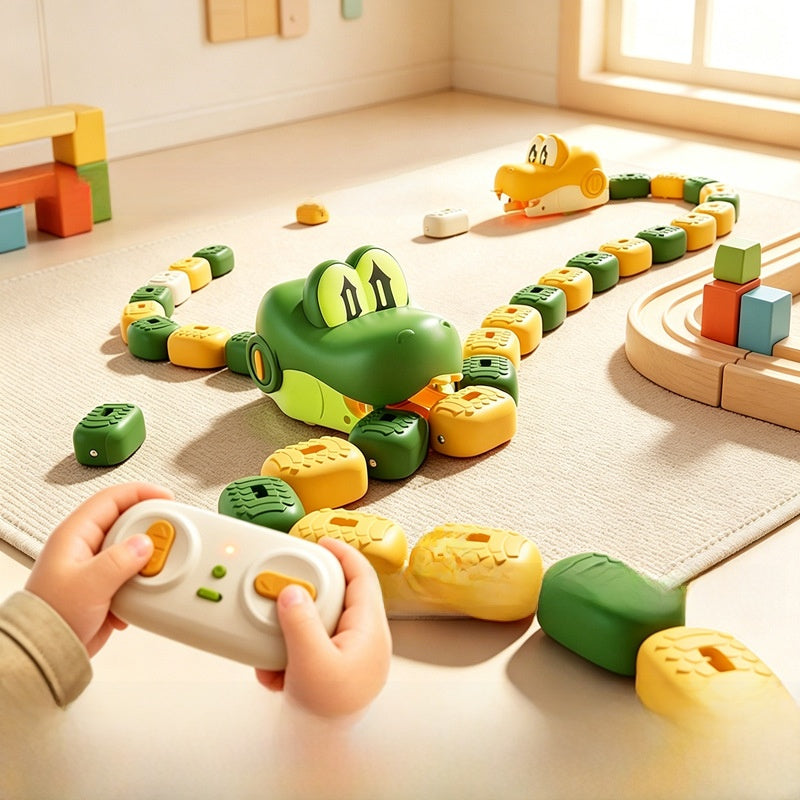 Remote Control Magnetic Snake Toy Car