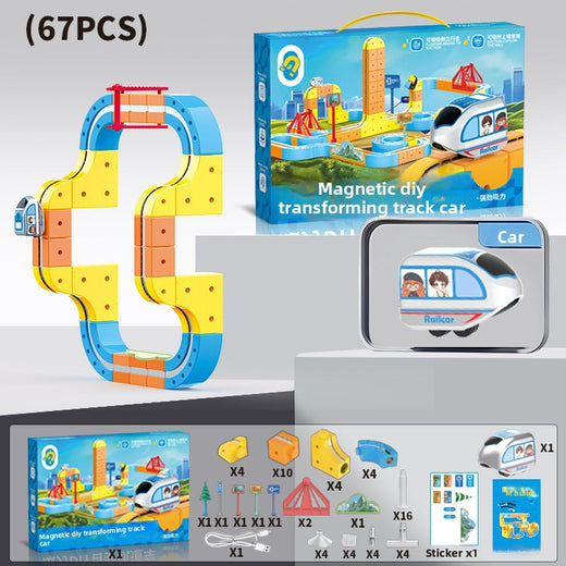 Magnetic Educational Train Toy Set product image 6
