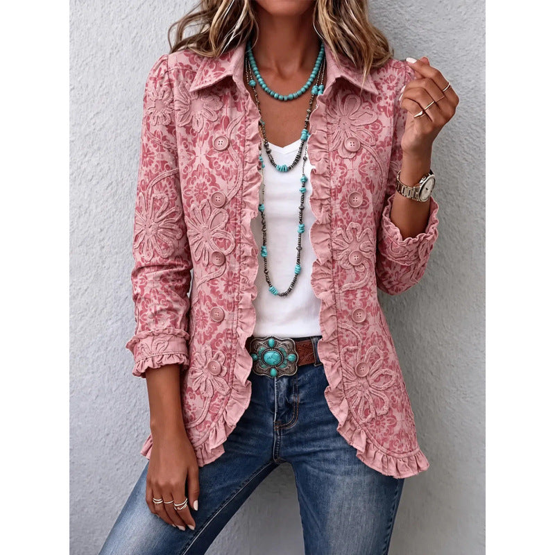 Women's fashionable long-sleeved