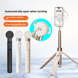 Automatic Pop-Up Bluetooth Selfie Stick with Tripod Stand