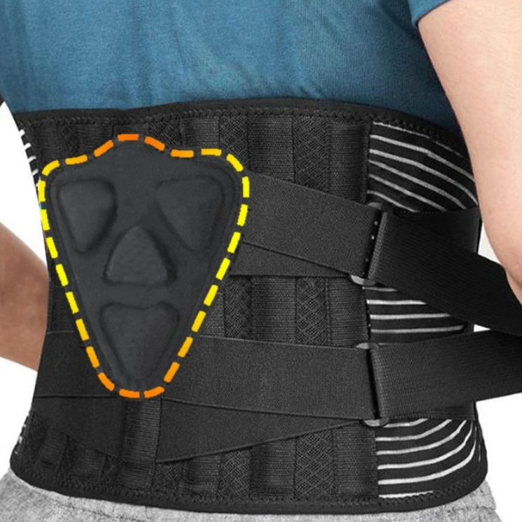 Double Compression Breathable Waist Support Belt