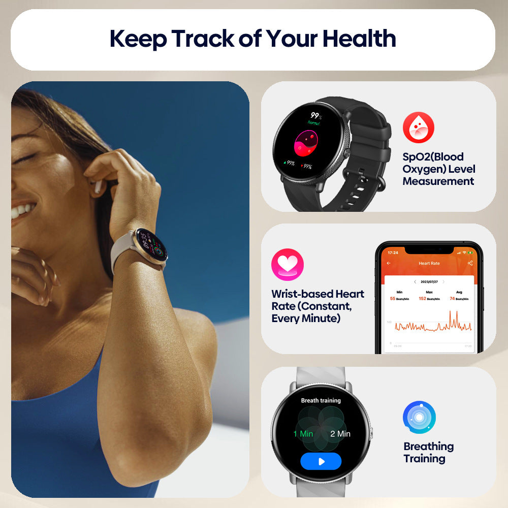 Smartwatch with Health Monitor