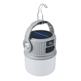 Solar Rechargeable Camping Light with LED Illumination