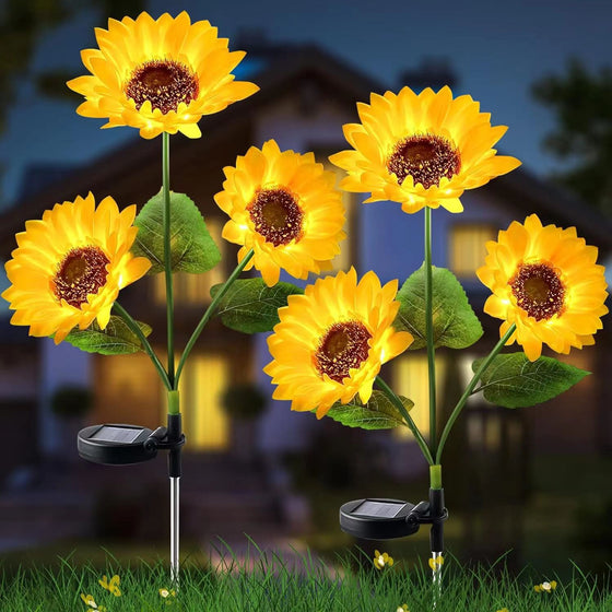 Solar Sunflower Garden Light Outdoor & Pond Lighting product image 6