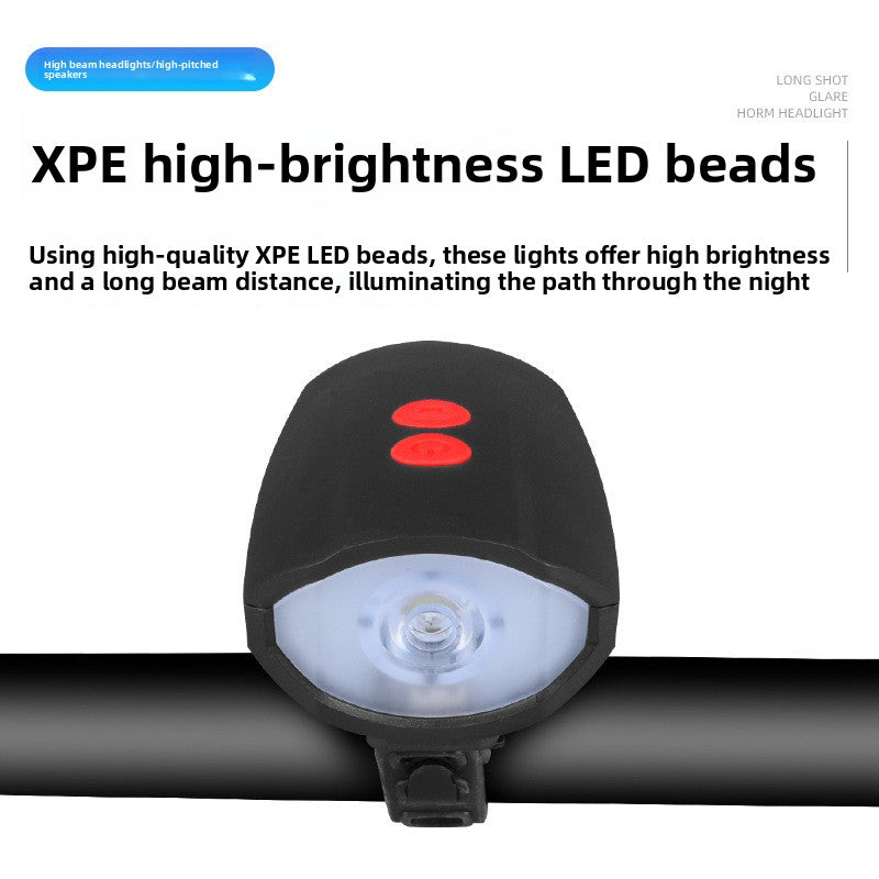 2-in-1 Bicycle Horn and Headlight, image 2 of 10