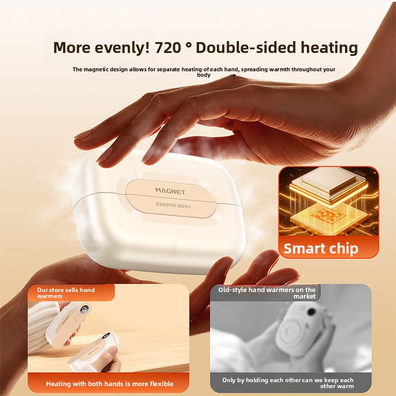 Rechargeable Split Magnetic Hand Warmer
