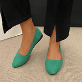 Casual Solid Color Slipon Shoes