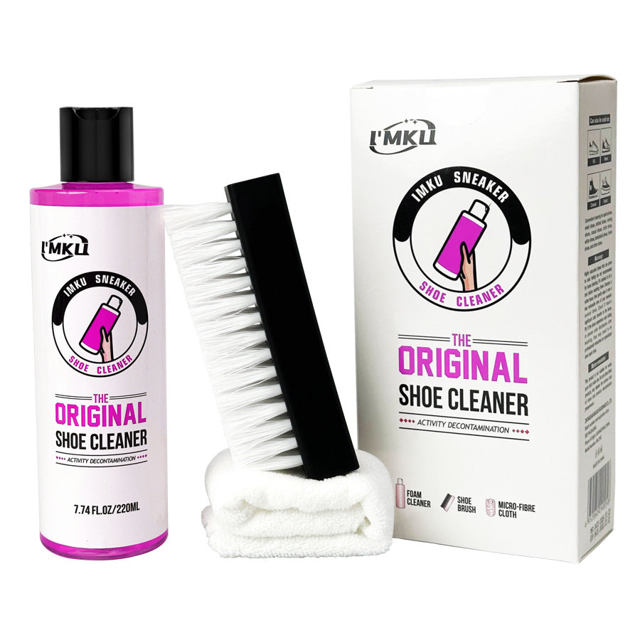 Sneaker Cleaning Kit with Foam and Brushes