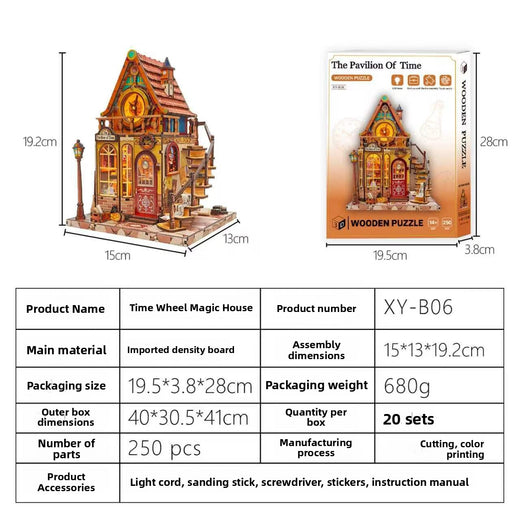 3D Wooden Miniature House DIY Model Puzzle product image 5