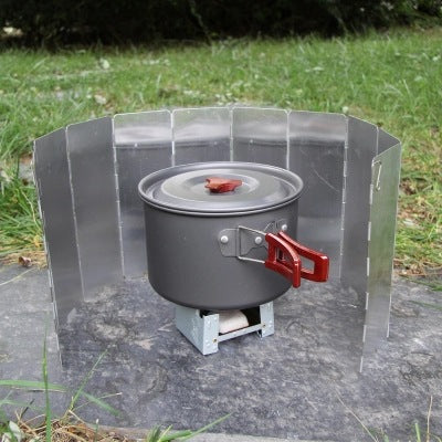 Foldable Aluminum Alloy Stove Windscreen Camping & Hiking product image 4