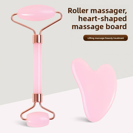 Resin Crystal Facial Massage Roller and Gua Sha Board Set product image 2