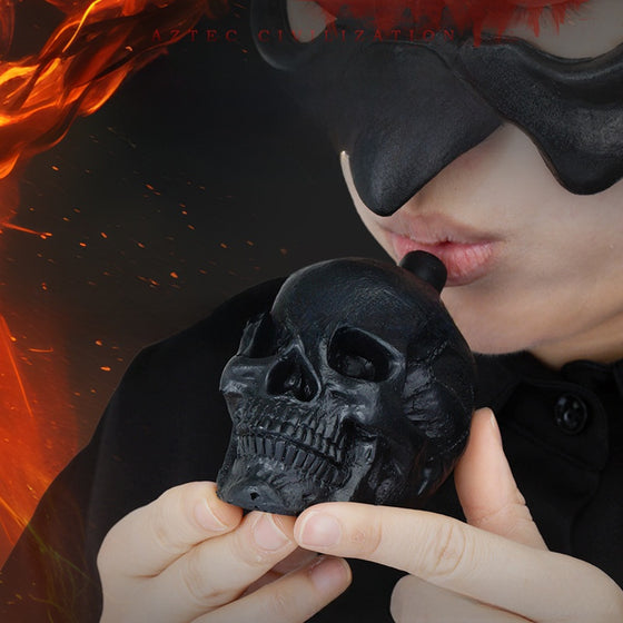 Aztec Skull Whistle Halloween Toy