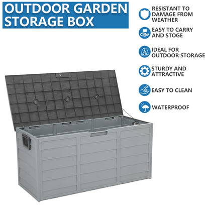 Outdoor Courtyard Storage Box Organizer