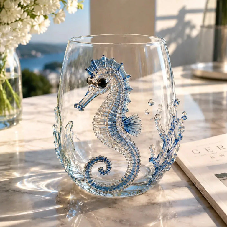 Decorative Bouquet-Shaped Whiskey Glass