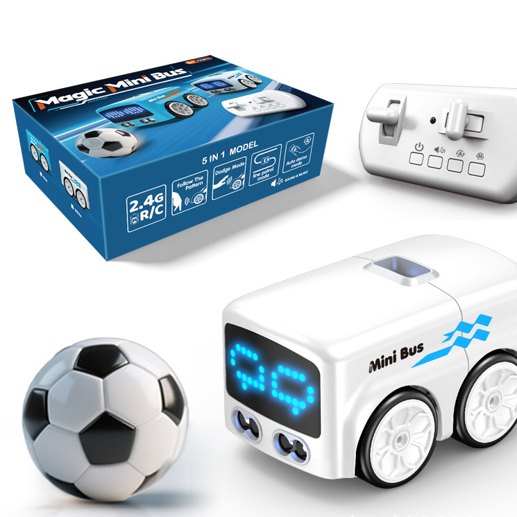 Children Remote Control Bus Toy with Sensor and Voice