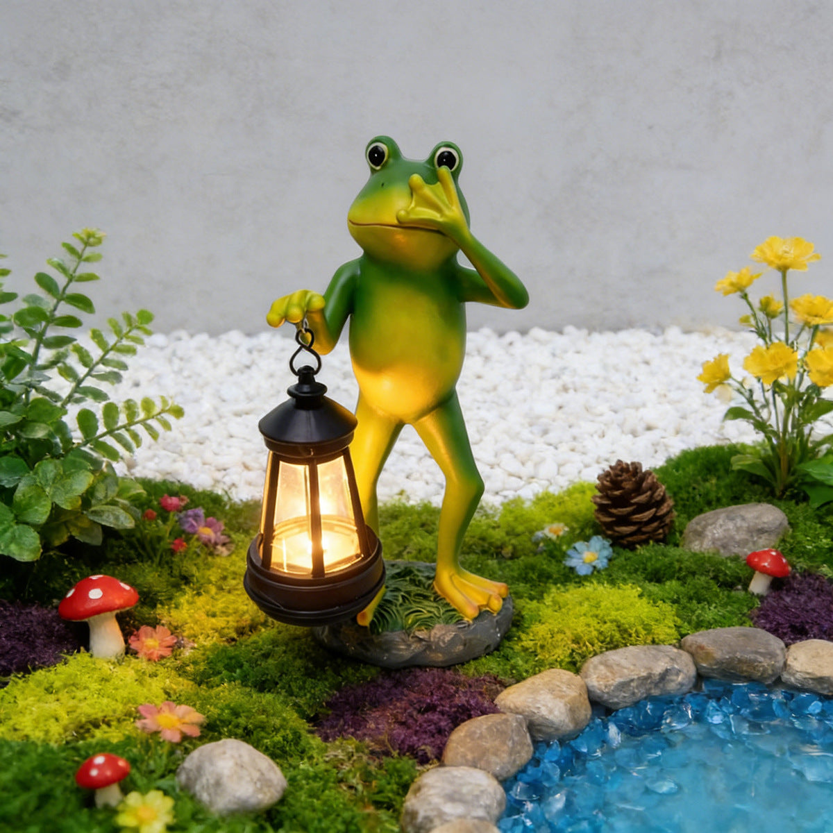 Solar Animal Lantern Outdoor Decor