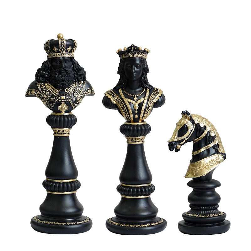 Large Resin Chess Piece Figurines, additional photo 4
