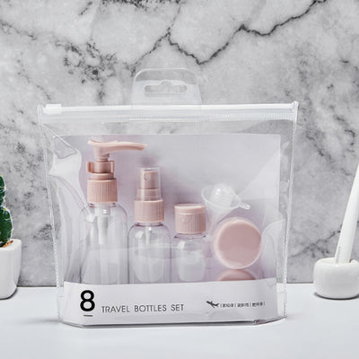 Travel Size Bottles Set - 50ml Transparent Cosmetic Bottles