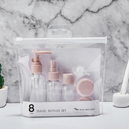 Travel Size Bottles Set - 50ml Transparent Cosmetic Bottles